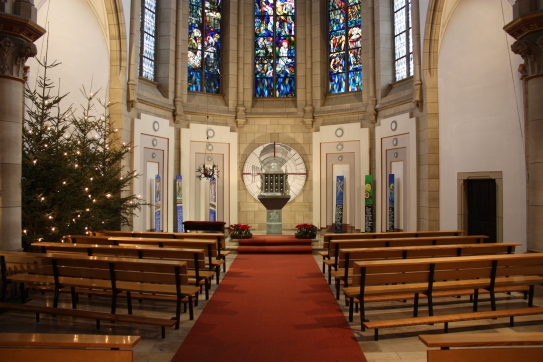 Propsteikirche St. Augustinus, Gelsenkirchen, Oktober 2010 bis Januar 2011