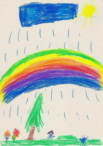 Regenbogengeschichte - Illustration von Nico Sarnes