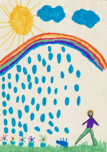 Regenbogengeschichte - Illustration von Sophie Paulmann