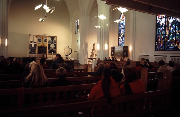 Gottesdienst, Evangelische Friedenskirche, Hansestadt Bremen, Dezember 2004