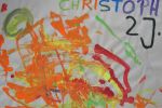 Kinderbild „Jüngste Künstlerinnen und Künstler”, gemalt von: Christoph (2 Jahre)