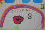 Kinderbild „Regenbogen”, gemalt von: Caterina (8 Jahre)