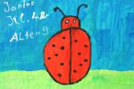 Kinderbild „Käfer”, gemalt von: Janina (9 Jahre)