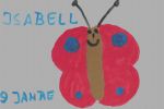 Kinderbild „Käfer”, gemalt von: Isabell (9 Jahre)
