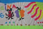 Kinderbild „Käfer”, gemalt von: Gina (6 Jahre)