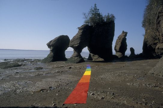 Hopewell Rocks, New Brunswick/Canada, May 18th 2003