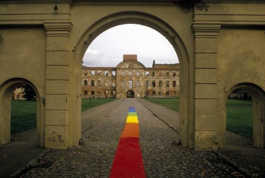 Schloss- und Klosteranlage Dargun, Mecklenburg-Vorpommern, 6. Oktober 2000