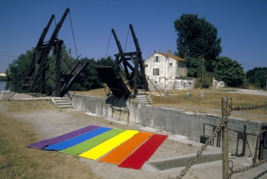 Brücke van Gogh bei Arles, Provence, 14. Juli 1999