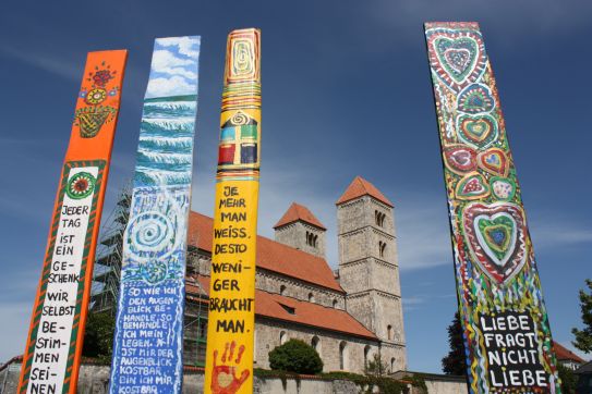 Romanische Basilika, Altenstadt/Bayern, 18. Juli 2012