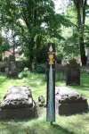 Seelenbretter® von Bali Tollak auf dem Kreuzfriedhof Zittau, Oberlausitz/Sachsen, Mai bis November 2012