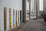 Seelenbretter® von Bali Tollak in der Nicolaikirche Görlitz, Oberlausitz/Sachsen, Mai bis November 2012