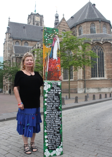 Seelenbretter® von Bali Tollak in der St. Laurenskerk, Rotterdam, Juli bis August 2013