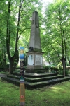 Seelenbretter® von Bali Tollak am Kriegerdenkmal Friedhof am Wasserturm in Mönchengladbach (Juni bis Oktober 2014)