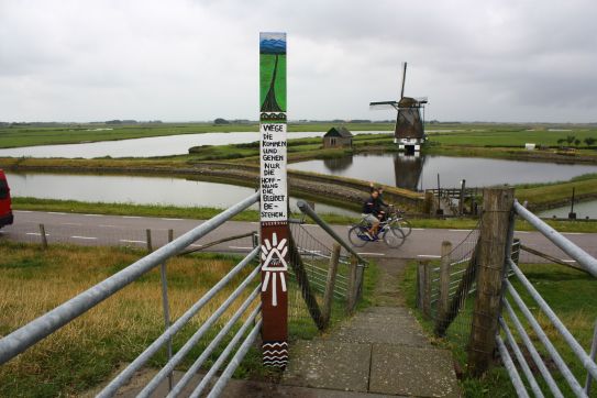 Mühle, De Bol (Insel Texel), 30. August 2012